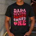 Dada Of The Berry Sweet One Strawberry First Birthday Men's Casual T-Shirt Dark Grey Dada Of The Berry Sweet One Strawberry First Birthday Men's Casual T-Shirt Dark Grey