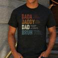 Dada Daddy Dad Bruh For Dad Father's Day Men's Casual T-Shirt Dark Grey Dada Daddy Dad Bruh For Dad Father's Day Men's Casual T-Shirt Dark Grey