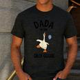 Dada Of The Silly Goose First Birthday Family Matching Men's Casual T-Shirt Dark Grey