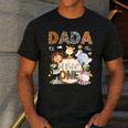 Dada Of The Wild One 1St Birthday Safari Jungle Animals Men's Casual T-Shirt Dark Grey