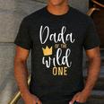 Dada Of The Wild One Shirt 1st Birthday First Thing Dad Tee Men's Casual T-Shirt Dark Grey