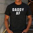 Daddy AF As Fuck Christmas T-Shirt Men's Casual T-Shirt Dark Grey