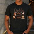 Daddy Can Bearly Wait Bear Gender Neutral Boy Baby Shower Men's Casual T-Shirt Dark Grey