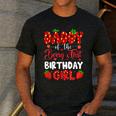 Daddy Of The Berry First Birthday Of Girl Strawberry Men's Casual T-Shirt Dark Grey