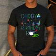 Daddy Of The Birthday Boy Hole In One Golf Lover Men's Casual T-Shirt Dark Grey