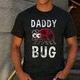 Daddy Bug Ladybug Lover Cute Dad Small Men's Casual T-Shirt Dark Grey