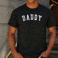 Daddy Classic Bold Font Father's Day Daddy Men's Casual T-Shirt Dark Grey Daddy Classic Bold Font Father's Day Daddy Men's Casual T-Shirt Dark Grey