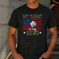 My Daddy Is My Hero Military Dad American Flag Army Proud Ar Men's Casual T-Shirt Dark Grey My Daddy Is My Hero Military Dad American Flag Army Proud Ar Men's Casual T-Shirt Dark Grey