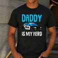 Daddy Is My Hero Police Toddler Police Officer Cop Boys Kids Men's Casual T-Shirt Dark Grey