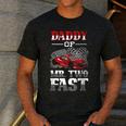 Daddy Of Mr Two Fast Two Fast 2 Curious 2nd Birthday Men's Casual T-Shirt Dark Grey