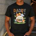 Daddy Of The Wild One 1St Birthday Kids Safari Jungle Men's Casual T-Shirt Dark Grey