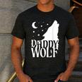 Daddy Wolf Matching Family Tribe Wolves Moon Men's Casual T-Shirt Dark Grey Daddy Wolf Matching Family Tribe Wolves Moon Men's Casual T-Shirt Dark Grey