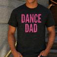 Dance Dad Pink Matching Parents Men's Casual T-Shirt Dark Grey