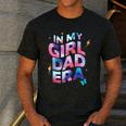 In My Daughter Era Dad Life Soft Pastel Pride Theme Men's Casual T-Shirt Dark Grey