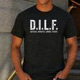 DILF Apparel Men For Dad Men's Casual T-Shirt Dark Grey DILF Apparel Men For Dad Men's Casual T-Shirt Dark Grey