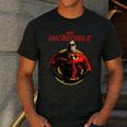 Disney Pixar The Incredibles 2 Mr Incredible Vintage Dad Men's Casual T-Shirt Dark Grey Disney Pixar The Incredibles 2 Mr Incredible Vintage Dad Men's Casual T-Shirt Dark Grey