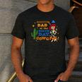 Disney And Pixar's Toy Story Dad Of The Birthday Cowgirl Men's Casual T-Shirt Dark Grey