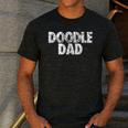 Doodle Dad Shirt Goldendoodle Dad Men's Casual T-Shirt Dark Grey