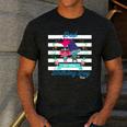 DreamWorks Trolls Dad Of The Birthday Boy Men's Casual T-Shirt Dark Grey