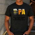 Drinking Opa Like A Regular Grandpa Much Cooler Beer Dad Men's Casual T-Shirt Dark Grey