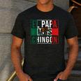 El Papa Mas Chingon Best Mexican Dad Men's Casual T-Shirt Dark Grey