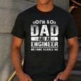 Engineer Dad Art For Men Father Day Engineering Lovers Men's Casual T-Shirt Dark Grey