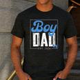 Expecting Dad Of Boy Est 2026 Father's Day Son-Dad To Be Men Men's Casual T-Shirt Dark Grey