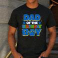 Family Matching Party Shirt Dad Of The Birthday Boy Men's Casual T-Shirt Dark Grey