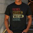 Father Husband Pakistani Legend Pakistan Dad Father's Day Men's Casual T-Shirt Dark Grey Father Husband Pakistani Legend Pakistan Dad Father's Day Men's Casual T-Shirt Dark Grey