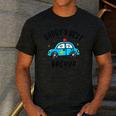 Father Son Daughter Daddy's Best Backup Father's Day Toddler Men's Casual T-Shirt Dark Grey