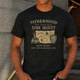 Fatherhood The Original Side Quest Dad Mode Men's Casual T-Shirt Dark Grey