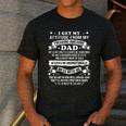 Fathers Day I Get My Attitude From My Freaking Awesome Dad Small Men's Casual T-Shirt Dark Grey