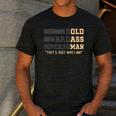 Fathers Day Old Man Retirement Tee Gag For Dad Men's Casual T-Shirt Dark Grey