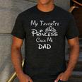 My Favorite Princess Calls Me Dad Dad Daughter Tee T-Shirt Men's Casual T-Shirt Dark Grey