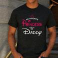 My Favorite Princess Calls Me Daddy Daughter Fathers Day Men Men's Casual T-Shirt Dark Grey