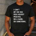 Field Hockey Mom And Dad Practice Game Men's Casual T-Shirt Dark Grey
