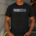 Frenchie Dad French Bulldog Father Dog Dad Men's Casual T-Shirt Dark Grey Frenchie Dad French Bulldog Father Dog Dad Men's Casual T-Shirt Dark Grey
