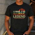 Gardener Dad The Man The Myth The Gardening Legend Men's Casual T-Shirt Dark Grey