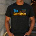 Gelt Father Hanukkah Menorah Jewish Dad Pajamas Men's Casual T-Shirt Dark Grey