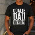 Goalie Dad Shirt Men Fathers Day Goalie Dad Men's Casual T-Shirt Dark Grey Goalie Dad Shirt Men Fathers Day Goalie Dad Men's Casual T-Shirt Dark Grey