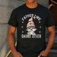 Grandpa Fathers Day Gnome For Men And Best Dad Pun Men's Casual T-Shirt Dark Grey