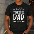 Greatest Yorkiepoo Dog Dad Idea Men Women Men's Casual T-Shirt Dark Grey