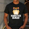 Hamster Dad Father's Day Animal Whisperer Rodent Lover Men's Casual T-Shirt Dark Grey