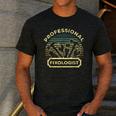 Handyman For Men Women Dad Fixologist Carpenter Tools Men's Casual T-Shirt Dark Grey