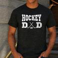 Hockey Dad Hockey Dad Men's Casual T-Shirt Dark Grey