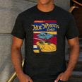 Hot Wheels Father's Day Number 1 Dad Men's Casual T-Shirt Dark Grey