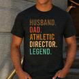 Husband Dad Athletic Director Legend Athletic Directors Men's Casual T-Shirt Dark Grey