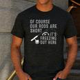 Ice Fishing Art For Men Dad Father Ice Fishing Lover Men's Casual T-Shirt Dark Grey