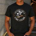 I'm Aging Like a Fine Cigar Retro Dad Father's Day Men's Casual T-Shirt Dark Grey