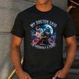 I'm A Beast Alpha Man Alpha Wolves Jokes Dad Papa Alpha Wolf Men's Casual T-Shirt Dark Grey